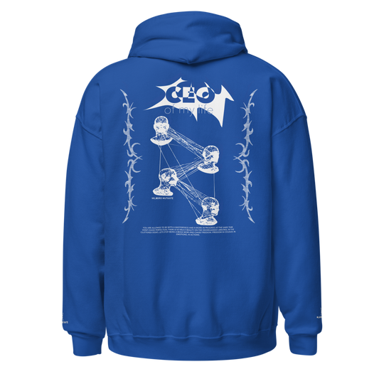 Sudadera Azul eléctrico - CEO of my life