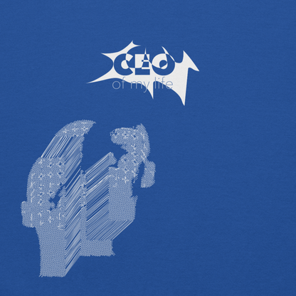 Sudadera Azul eléctrico - CEO of my life